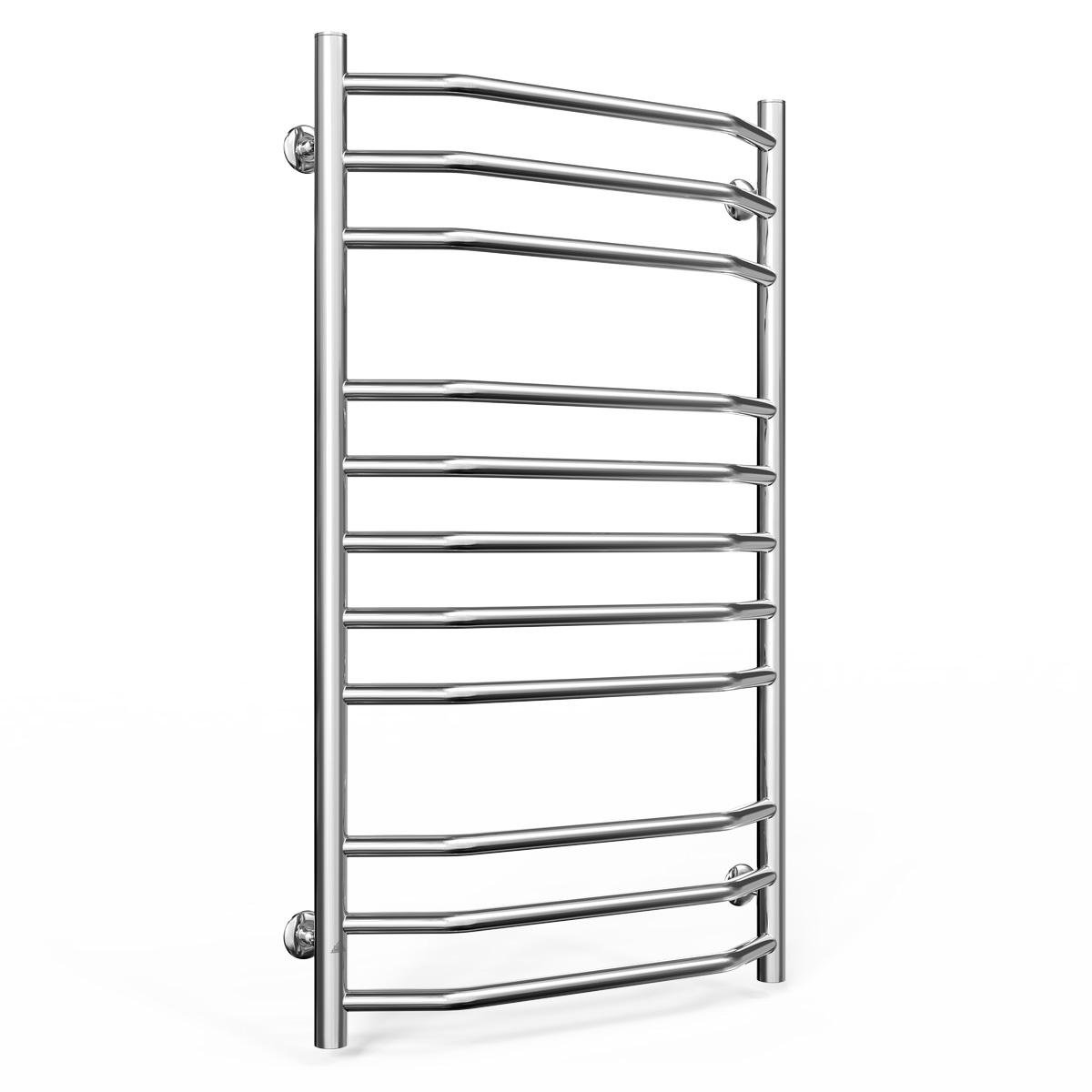 Полотенцесушитель водяной для ванной Laris Виктория П11 из нержавеющей стали 500х900мм Хром (147-127-71207051)