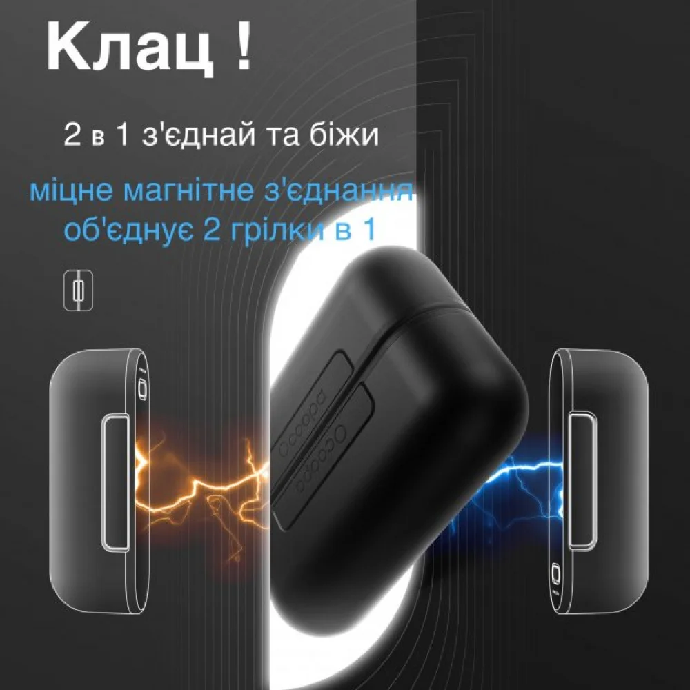 Повербанк-грелка Ocoopa Heater UT2s 10000 mAh Оранжевый - фото 3