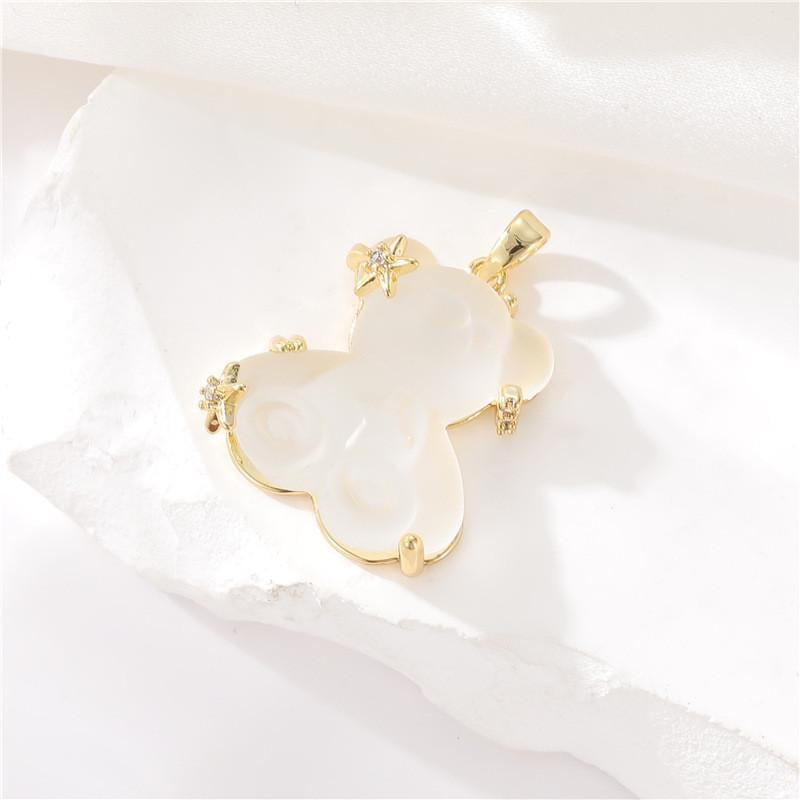 Подвеска на шею JellyBear Мишка в звездочках Золотистый (490)