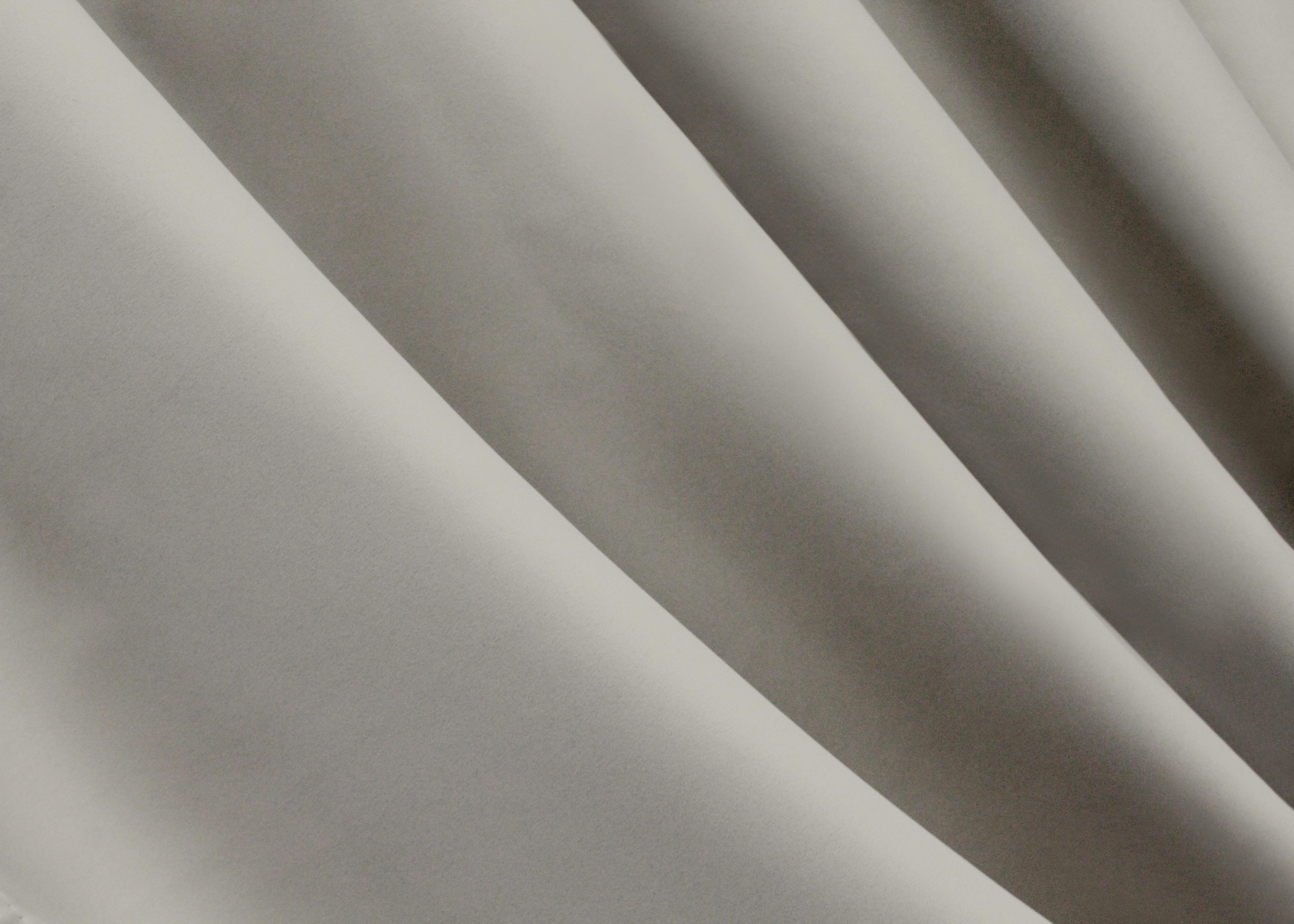 Комплект штор на люверсах VR-Textil Midnight №1672 150х270 см 2 шт. Світло-сірий (37-0220) - фото 7