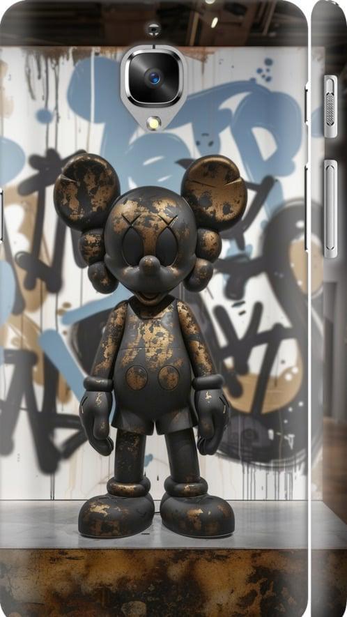 Чехол на OnePlus 3T Bronze kaws v2 (6098m-1617-42517)