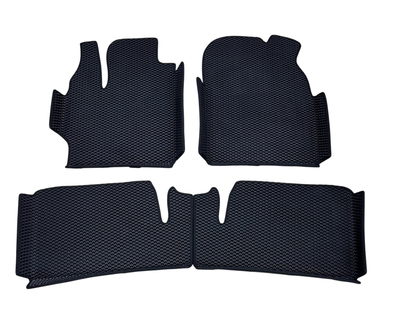 Коврики EVA с бортиками в салон для Toyota Prius 2010+ гг. Черный (1984985174)