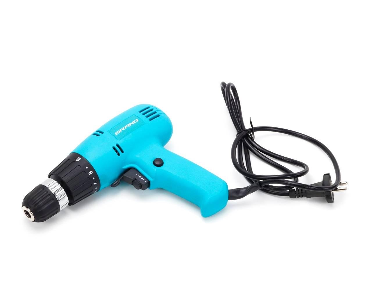 Дрель-шуруповерт сетевой Grand ДЭ-800 800 Вт (11778295) Дрель-шуруповерт сетевой Grand ДЭ-800 800 Вт (11778295)