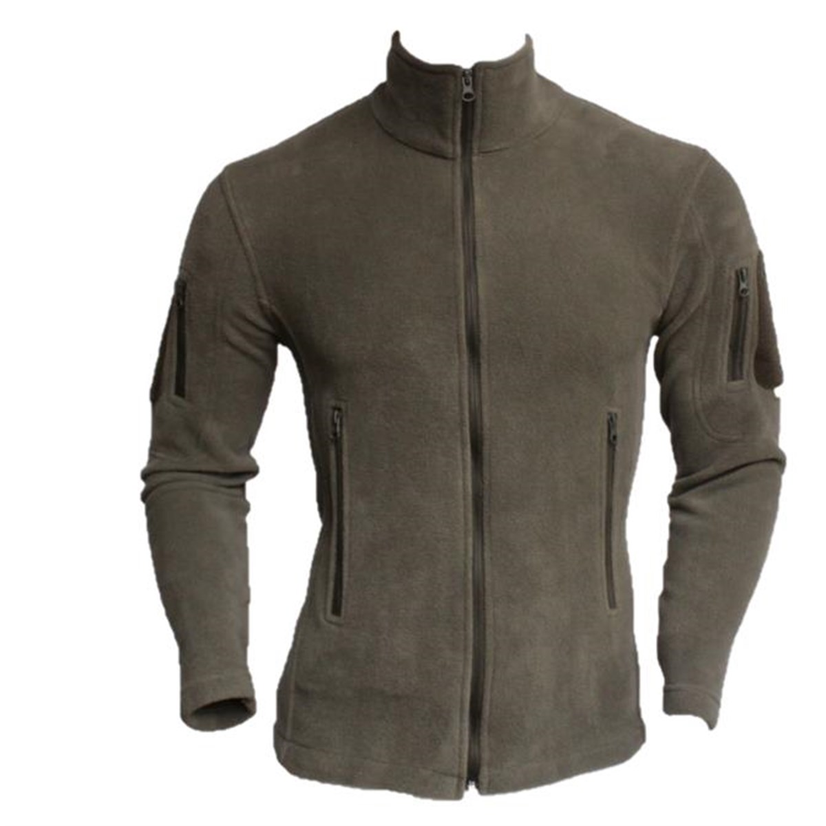 Кофта на флисе 48-52 см M Оливковый (338-13726809)