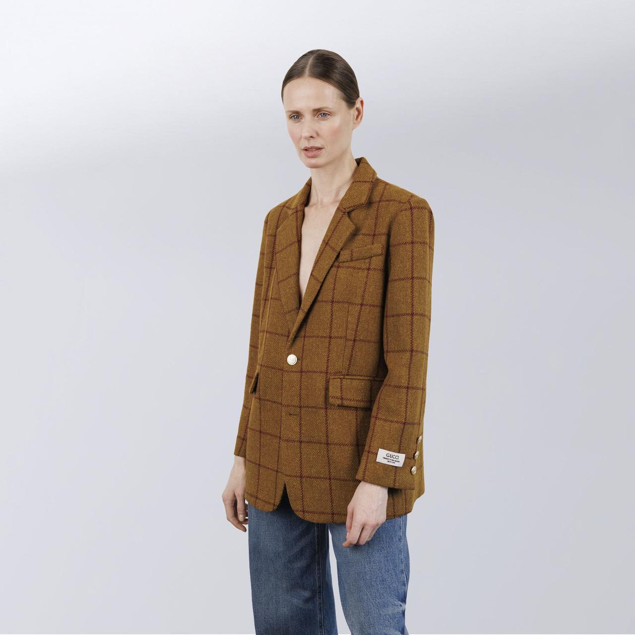 Жакет жіночий повсякденний Gucci M Коричневий (2797308400) - фото 2 Жакет жіночий повсякденний Gucci M Коричневий (2797308400) - фото 2