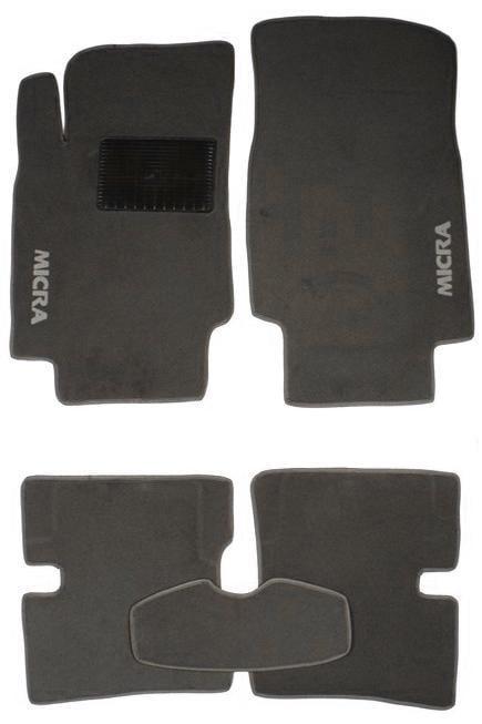 Коврики в салон для Infiniti G Q50 Sedan 10- текстильные Стандарт Серый (20659)