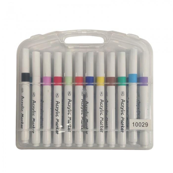 Набір маркерів акрилових для скетчингу в кейсі 24 шт. (52913) - фото 4