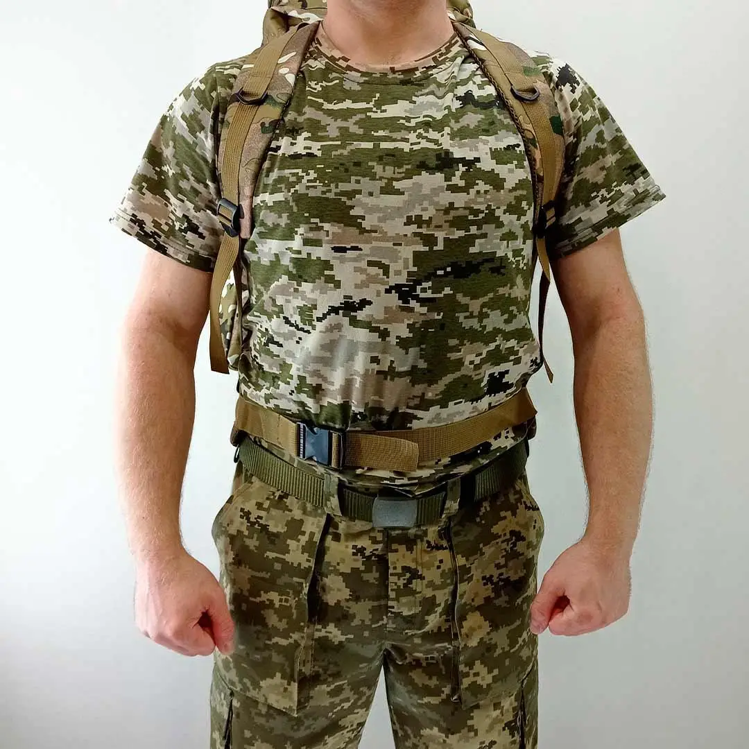 Рюкзак армійський Tactical із системою MOLLE 70 л Мультикам (ta70-new-multic) - фото 8 Рюкзак армійський Tactical із системою MOLLE 70 л Мультикам (ta70-new-multic) - фото 8