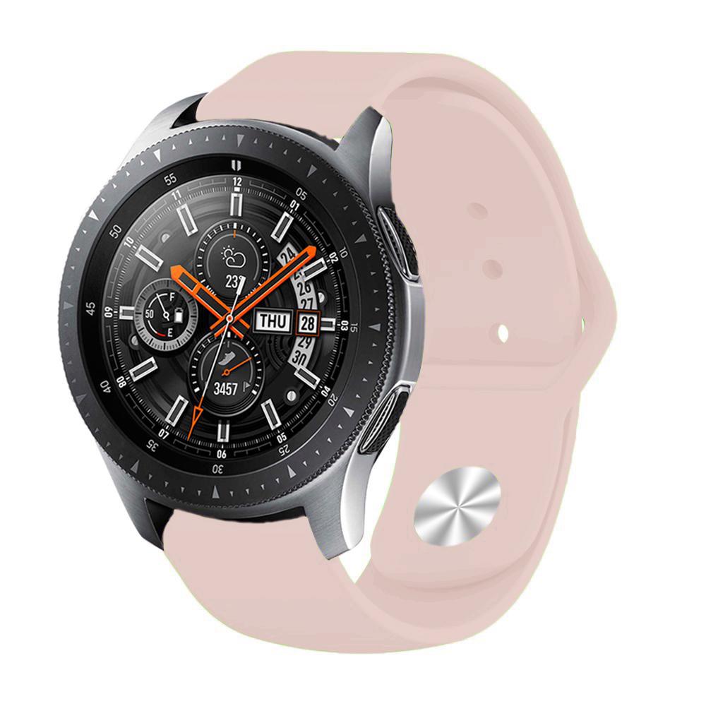 Силиконовый ремешок BeCover для Xiaomi iMi KW66/Mi Watch Color/Haylou LS01/Haylou LS02 Grapefruit/Pink (706351) - фото 4