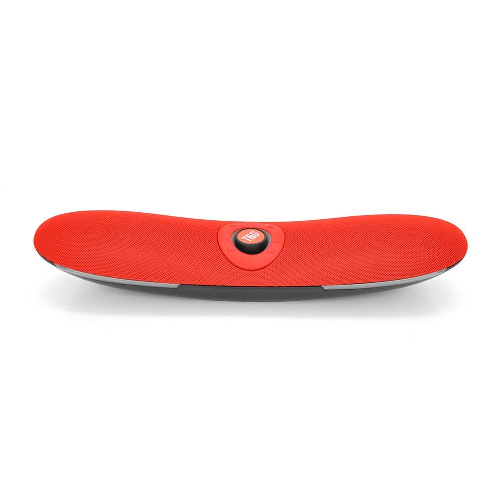 Колонка TG027 Bluetooth 4,1 до 10 м 2х3W 4Ω 1200 mAh ≥90dB TF card/USB DC 5V Red (30796)