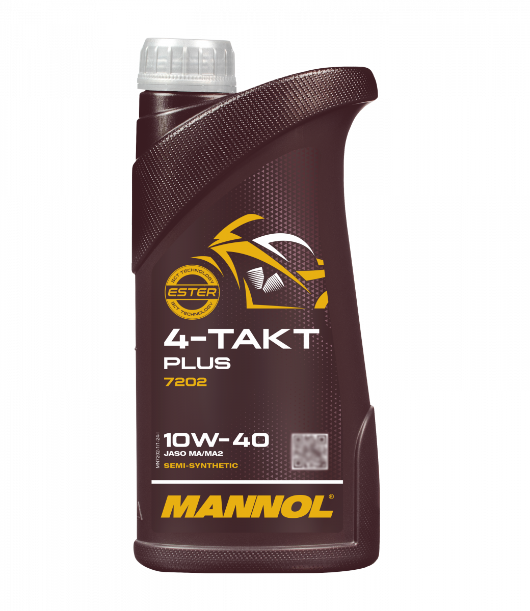 Моторне мастило Mannol 7202 4-TAKT PLUS API SL 1 л (MN7202-1)