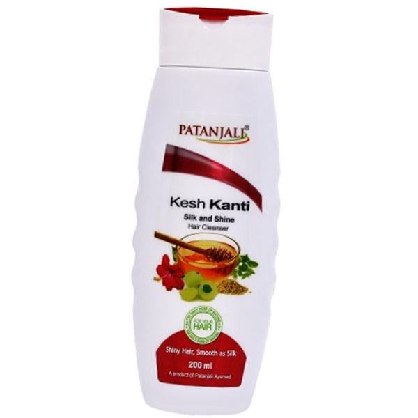 Шампунь Шовк і Блиск, Kesh Kanti Silk And Shine Hair Cleanser, Patanjali 200мл (43635020)