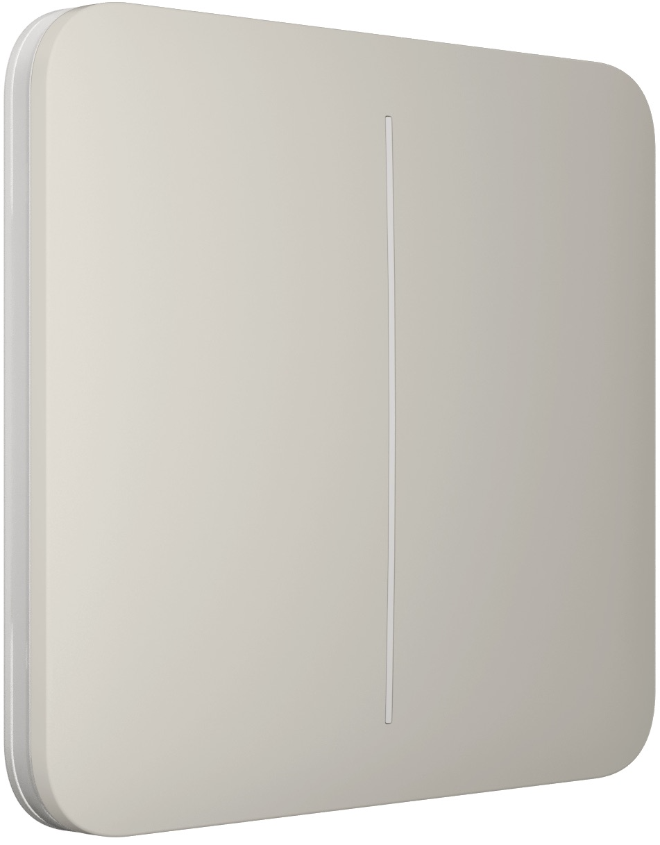 Выключатель Ajax LightSwitch 2-клавишный Oyster (17072)