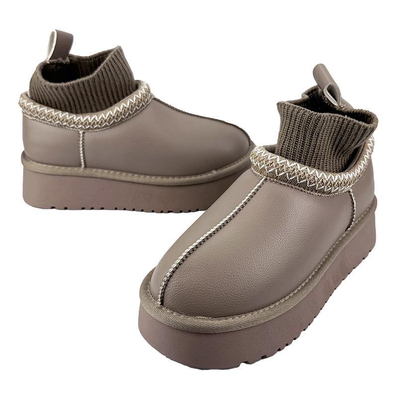 Угги женские кожаные на платформе 10515-36 p. 39 24,5 см Бежевый - фото 2 Угги женские кожаные на платформе 10515-36 p. 39 24,5 см Бежевый - фото 2