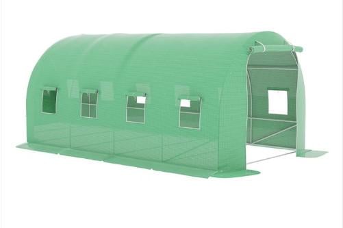 Теплица туннельная GreenHouse 12 м2 400х300х200 см - фото 2 Теплица туннельная GreenHouse 12 м2 400х300х200 см - фото 2