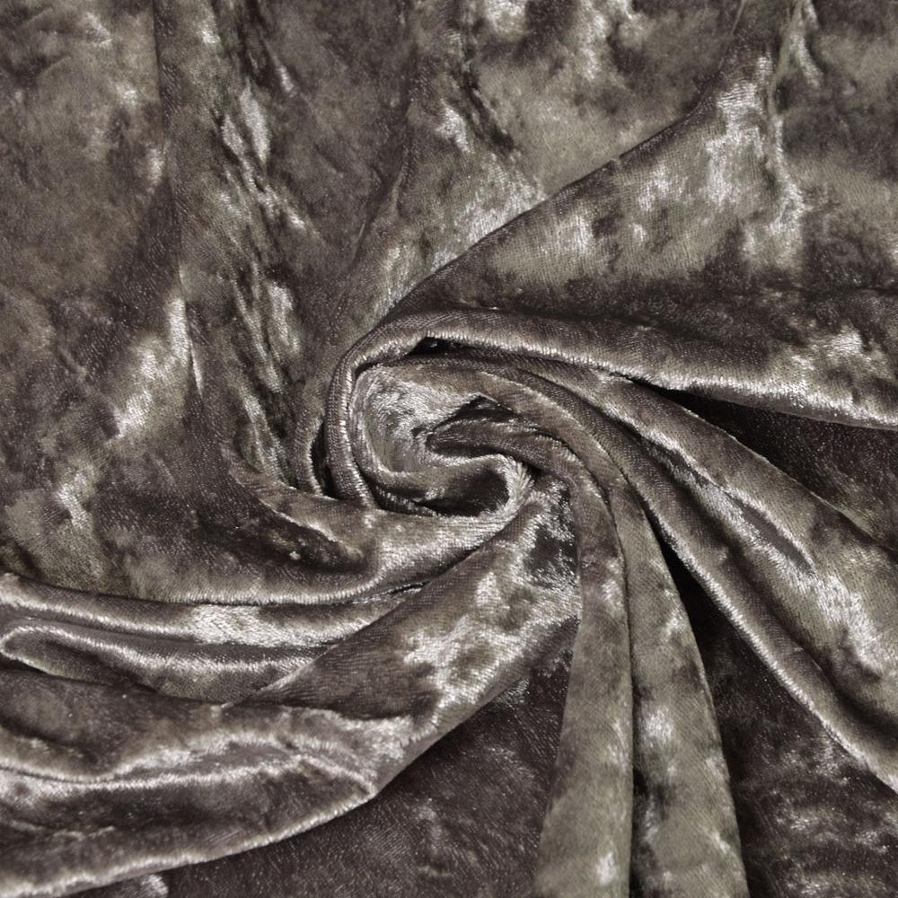 Ткань Бархат Li Серый (15324)