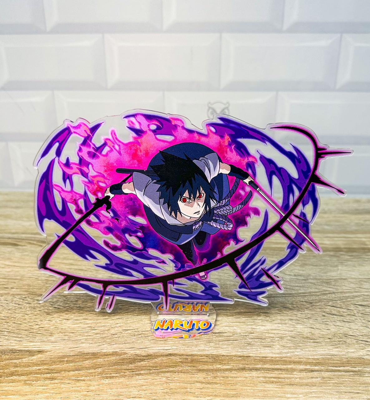 Фигурка коллекционная акриловая Аниме Naruto Саске Учиха 15 см (2116285978)