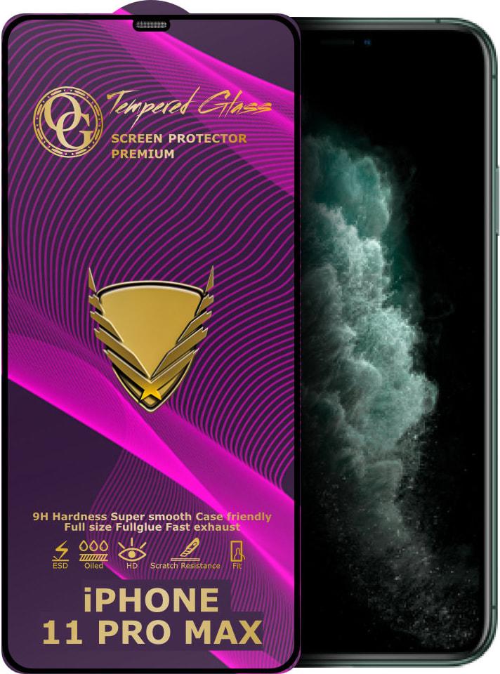 Стекло защитное GoldenArmor iPhone 11 Pro Max Full Glue (32261)