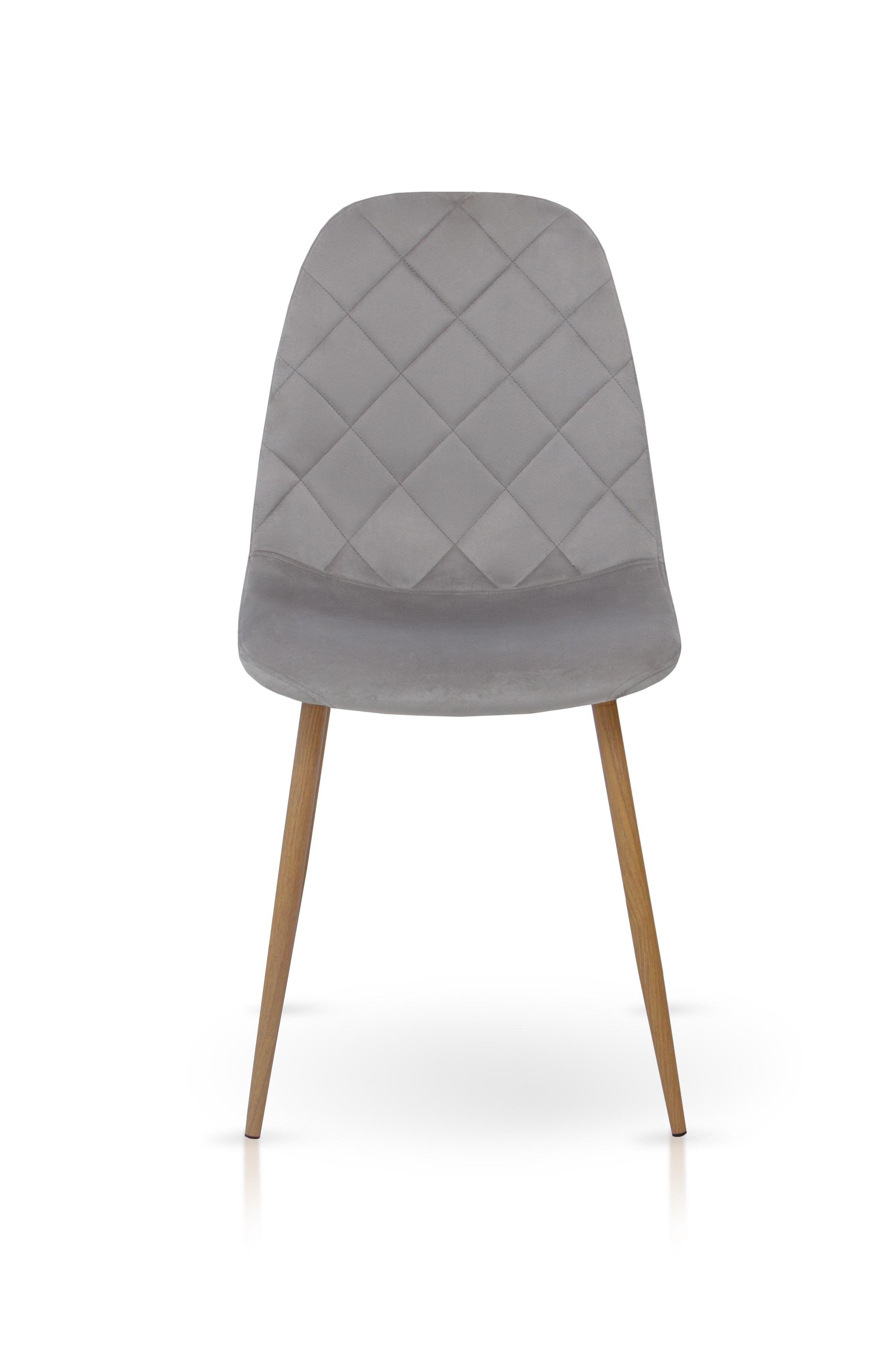 Стул для кухни и гостиной ГРЕЙС Эмбер-L 430х860х490 мм Термо/Светло-серый (GAА0050893) - фото 2 Стул для кухни и гостиной ГРЕЙС Эмбер-L 430х860х490 мм Термо/Светло-серый (GAА0050893) - фото 2