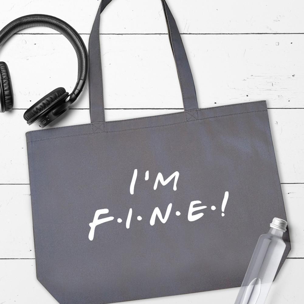 ЭКО-сумка Presentville Market MAXI I am fine (KOTX 24L001)