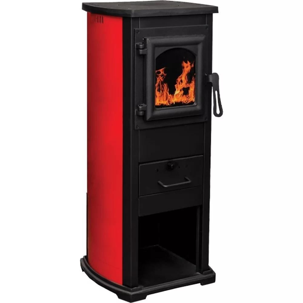 Піч на дровах TST THERMO KLASIK (LUX TS-04R (RED)