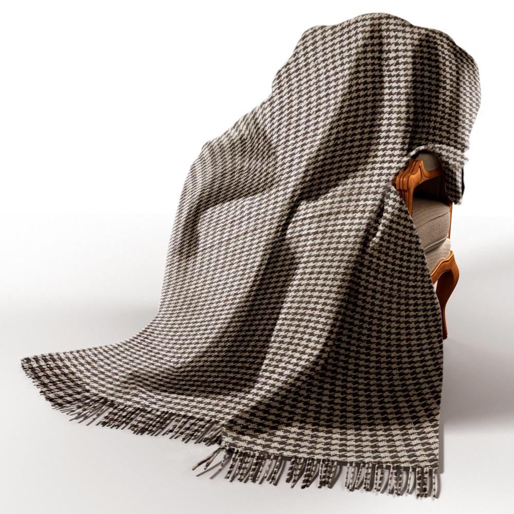 Плед шерстяной Love You Палермо Гусиные лапки 140x200 см (4622)