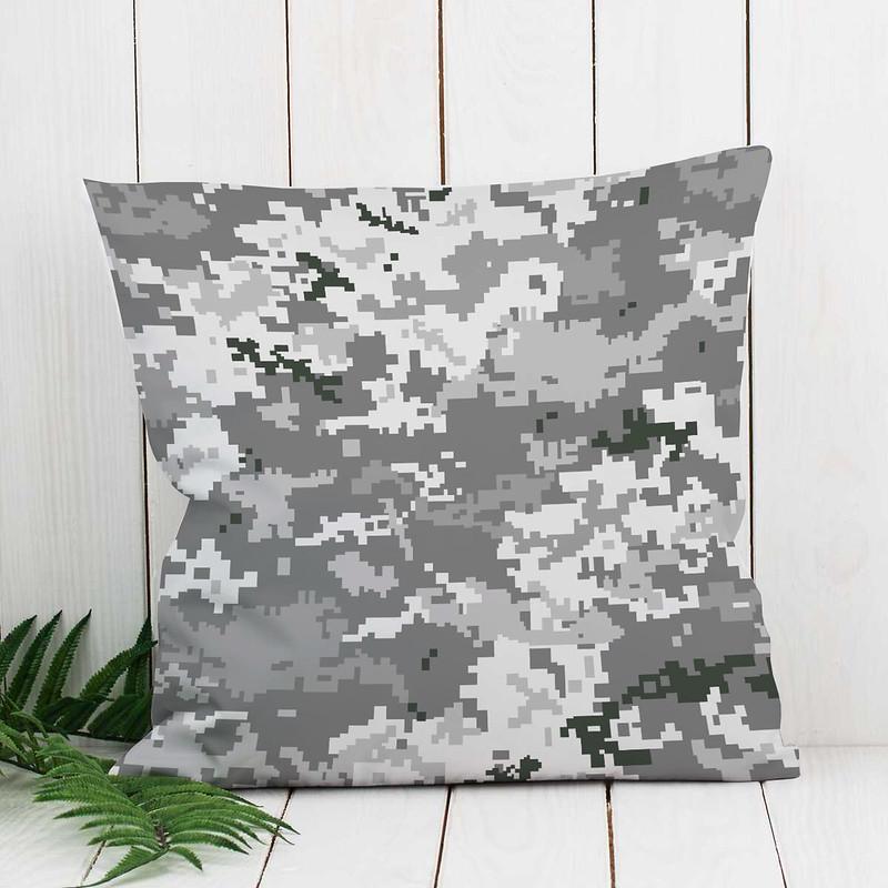 Декоративная подушка MM14 grey 45х45 см Серый