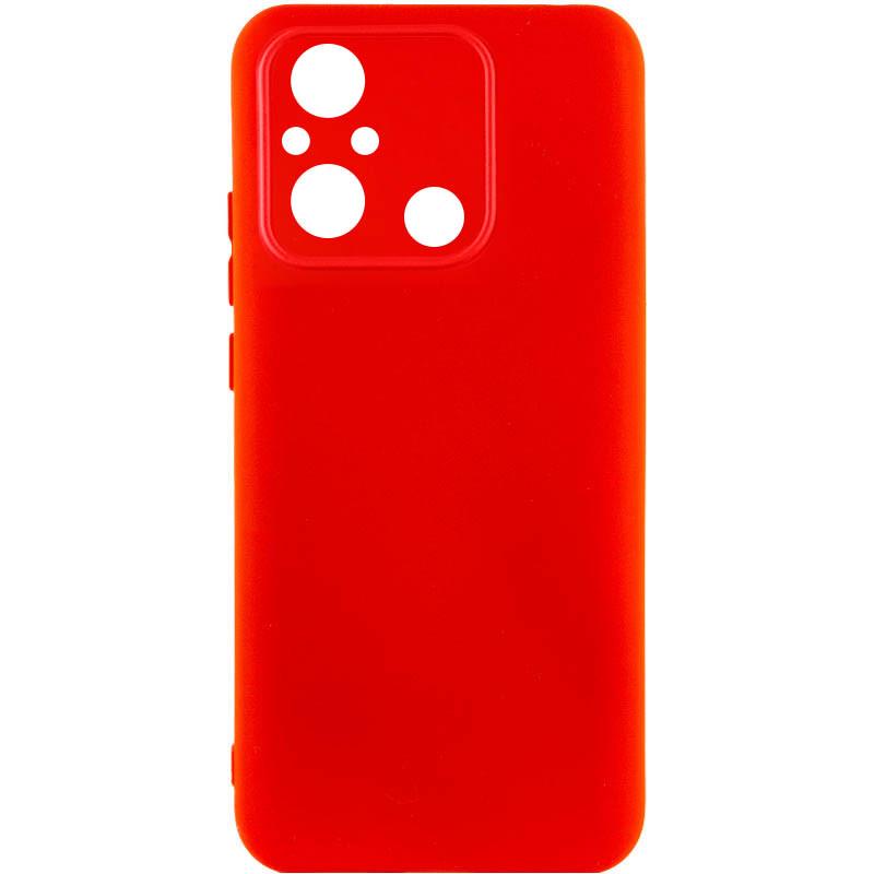 Противоударный Чехол Silicone Cover Lakshmi Full Camera (AAA) для Xiaomi Redmi 12C Красный / Red - фото 1