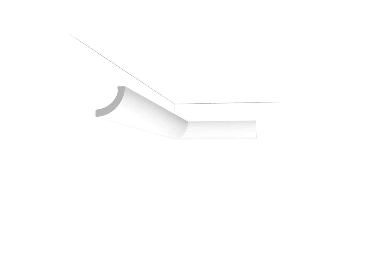 Карниз полиуретановый Orac Decor C362 жесткий 50х50x2000 мм (28956078)