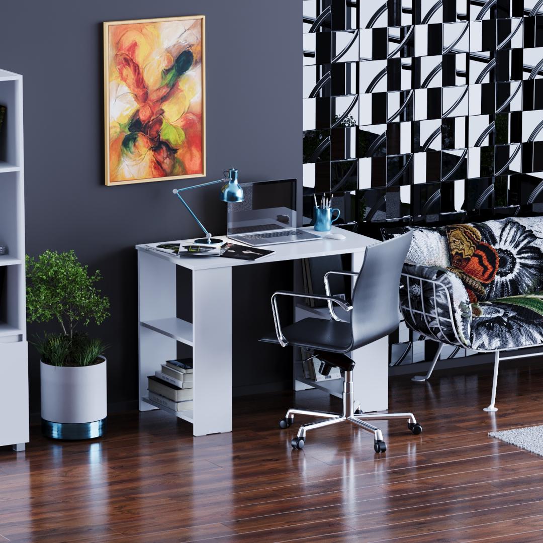 Письменный стол DiPortes Вт-425 100/74/55 см Белый (01674) - фото 3 Письменный стол DiPortes Вт-425 100/74/55 см Белый (01674) - фото 3