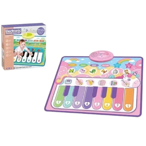 Развивающий коврик интерактивный 40х50 см Фиолетовый (MTK 035-5 A) - фото 3 Развивающий коврик интерактивный 40х50 см Фиолетовый (MTK 035-5 A) - фото 3