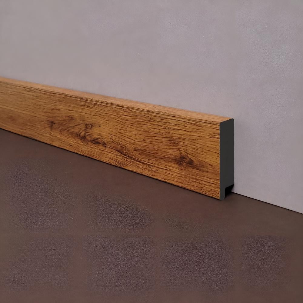 Плинтус дюрополимерный 4312-7114 2,9 м Рыжее дерево (32197053)