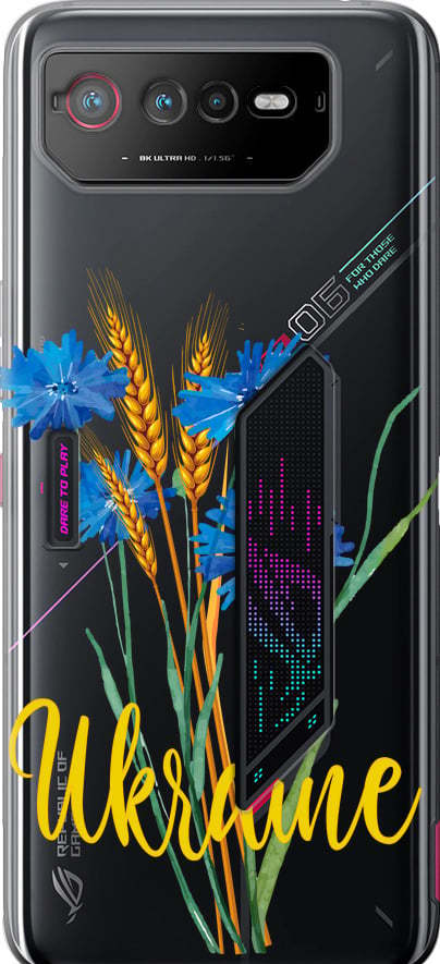 Чохол на Asus Rog Phone 6 Ukraine v2 (5445u-3401-42517)
