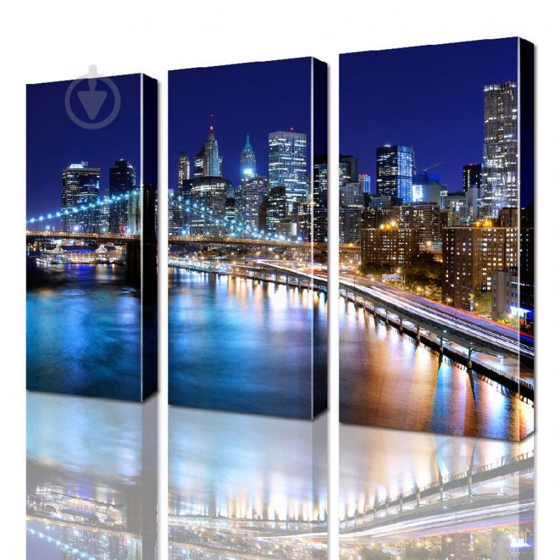 Модульная картина Бруклинский мост ADG0127 размер 95 х 120 см