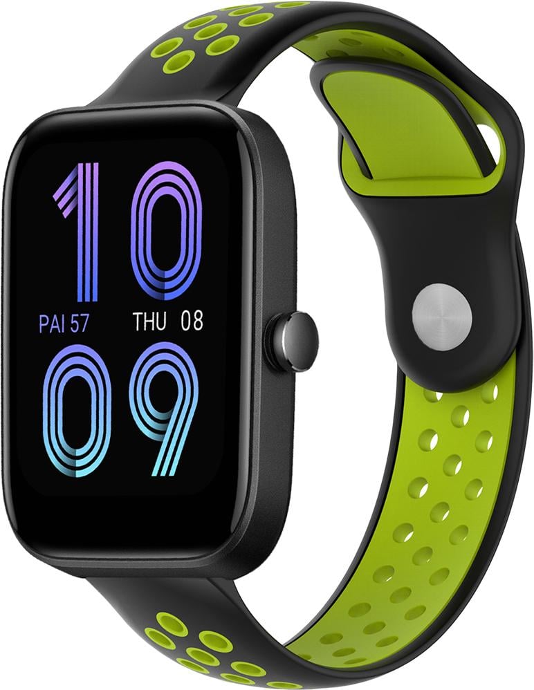 Ремешок Sport для Amazfit Bip 3 Black/Green (27995-4A)