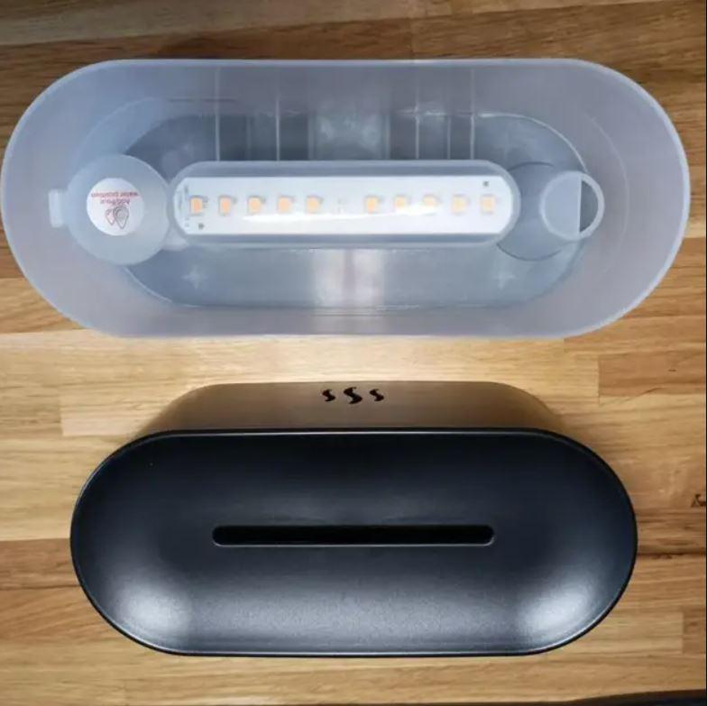 Зволожувач повітря Вулкан з ефектом полум'я та нічником 7 кольорів DQ-7 Чорний - фото 5 Зволожувач повітря Вулкан з ефектом полум'я та нічником 7 кольорів DQ-7 Чорний - фото 5