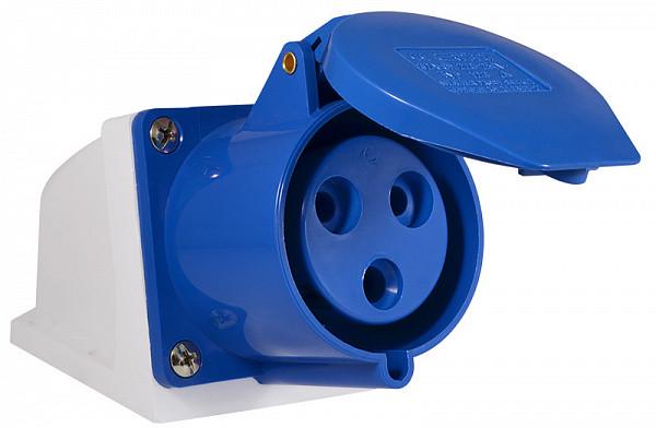 Силовая розетка наружная АСКО-УКРЕМ A0080040004 32А 2Р+РЕ