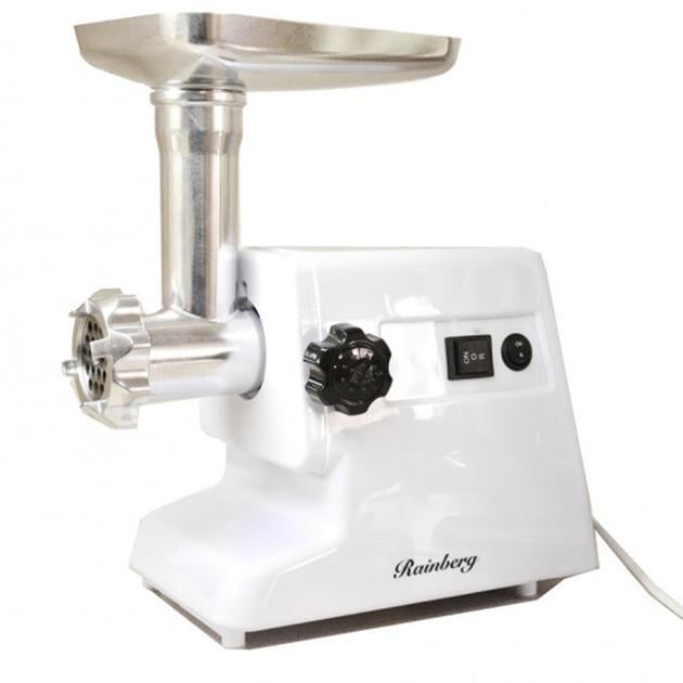 М'ясорубка для дому Rainberg RB-671 реверс з соковижималкою Білий (24964050)
