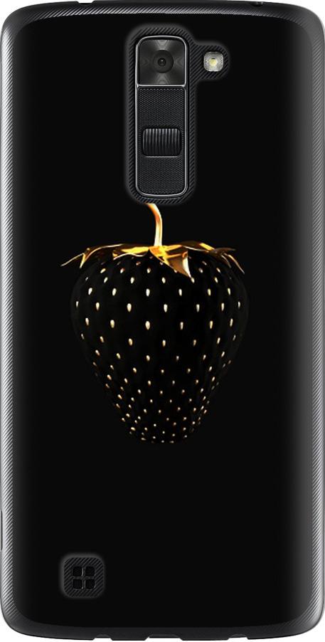 Чехол на LG K7 Черная клубника (3585u-451-42517)