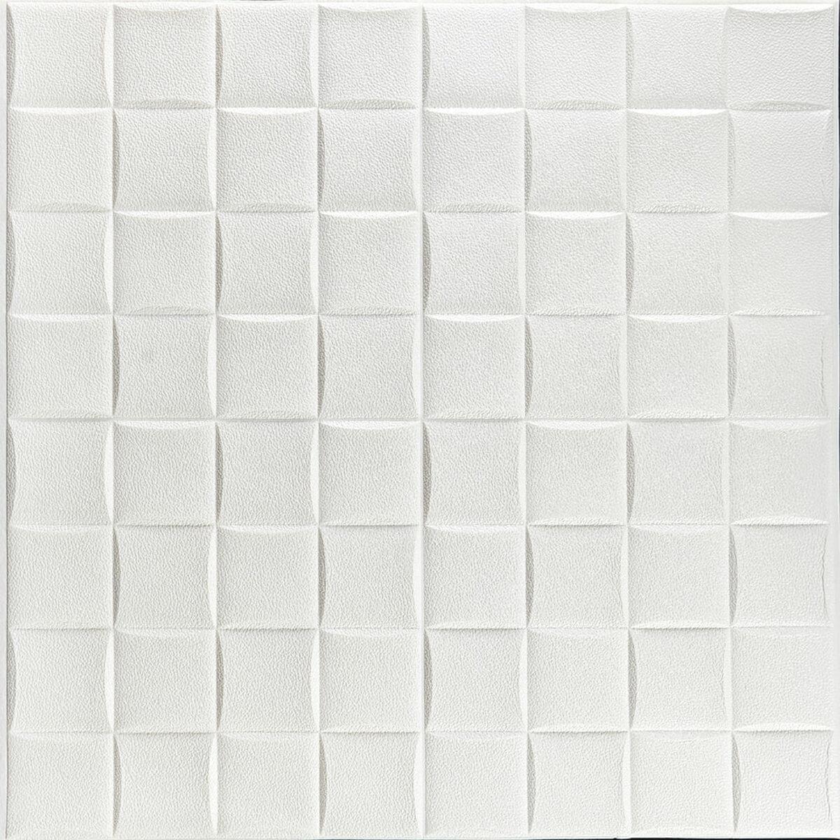 3D-панель Плетение декоративная самоклеющаяся 700х700х8 мм (176)