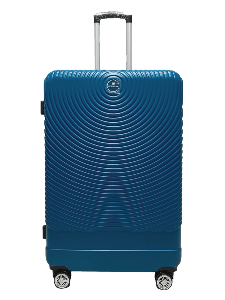 Чемодан AIRTEX Worldline 652 L ABS-пластик 78x52x34 см 128 л Синий