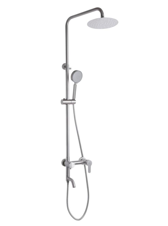 Душевая система универсальная Brinex Pure 1030 k35 Nickel (BRIPUR1030NKL)