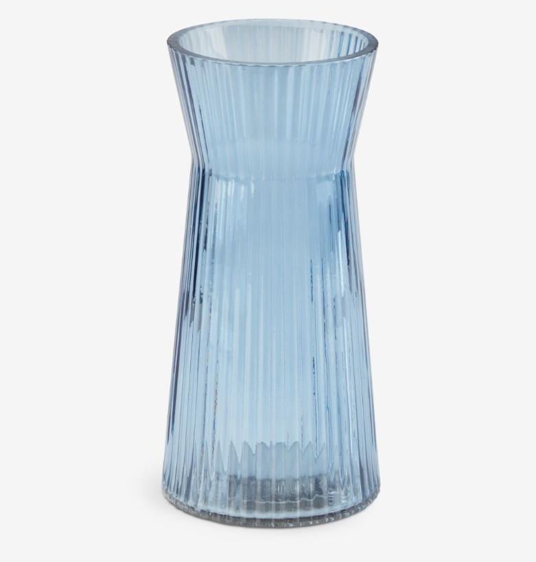 Ваза d 8 см висота 16 см Блакитний (8bc411e9)