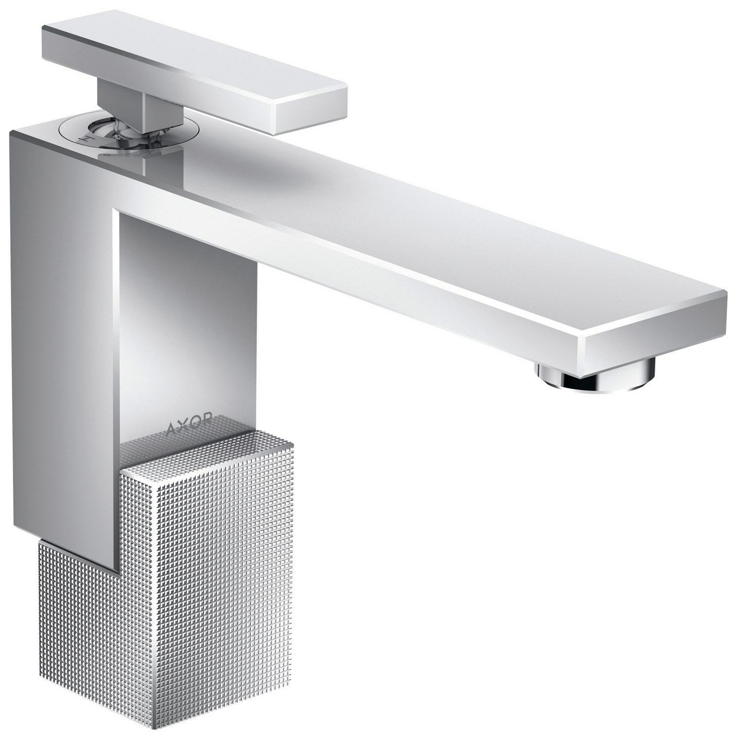 Змішувач для умивальника Hansgrohe AXOR Edge 46011000 одноважільний Хром (131344)