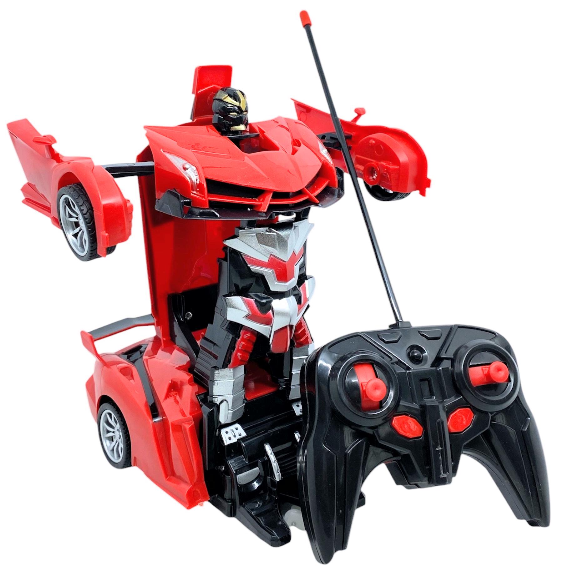 Машинка робот Autobots самораскладывающийся трансформер на радиоуправлении