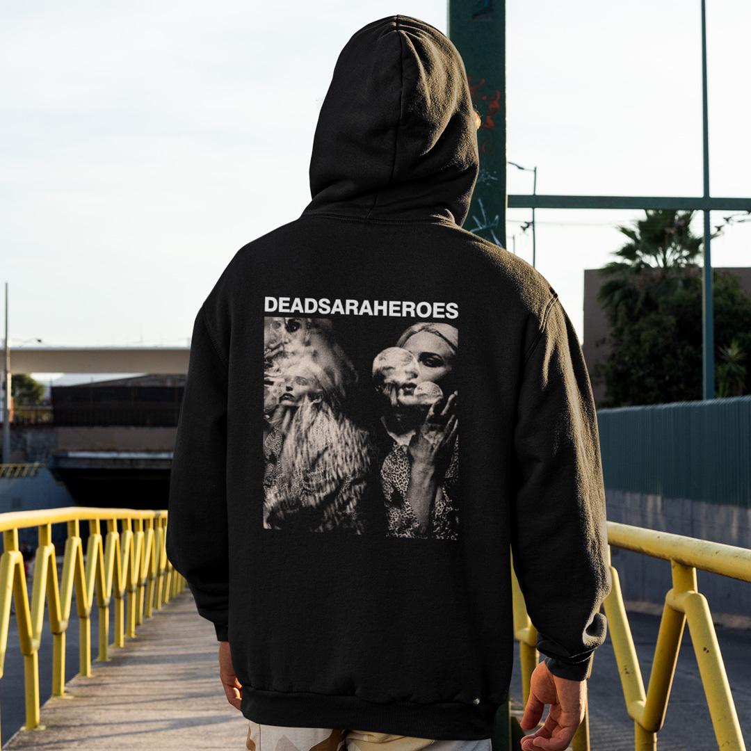 ᐉ Худи флисовый унисекс Dead Sara Heroes 2XL Черный (0000014888