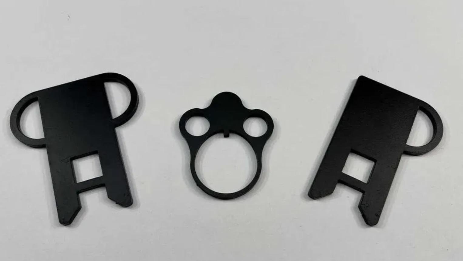 Антабка одноточечная для крепления AR15 и двухточечная для ремня (92346714) - фото 2 Антабка одноточечная для крепления AR15 и двухточечная для ремня (92346714) - фото 2