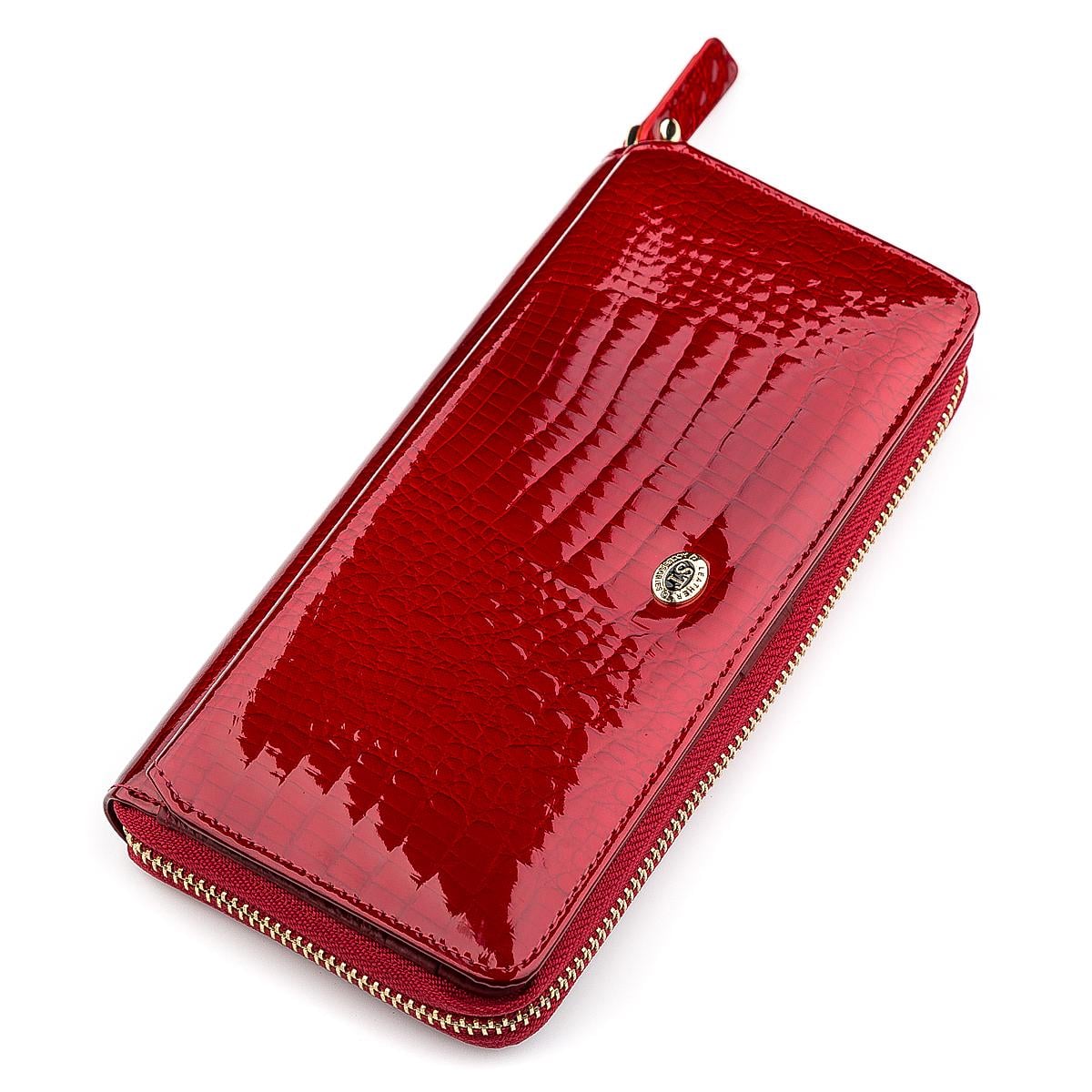 Кошелек женский ST Leather 18436 кожа Красный