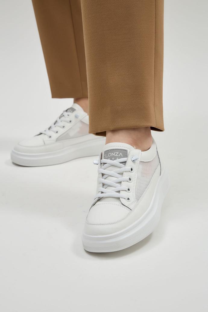 Сліпони жіночі LONZA р. 36 Білий (198897) - фото 3