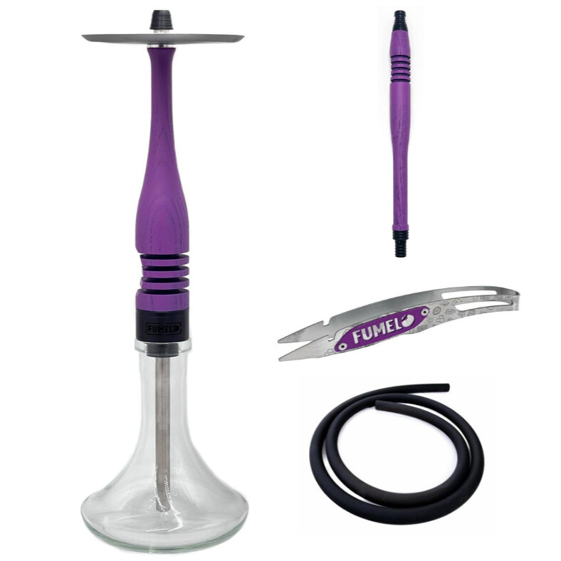 Кальян Aroma Hookah Zulu White/Violet (22528)